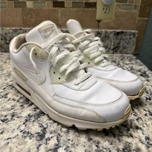 Nike Air Max 90 White On White Men’s Size 12 302519-113